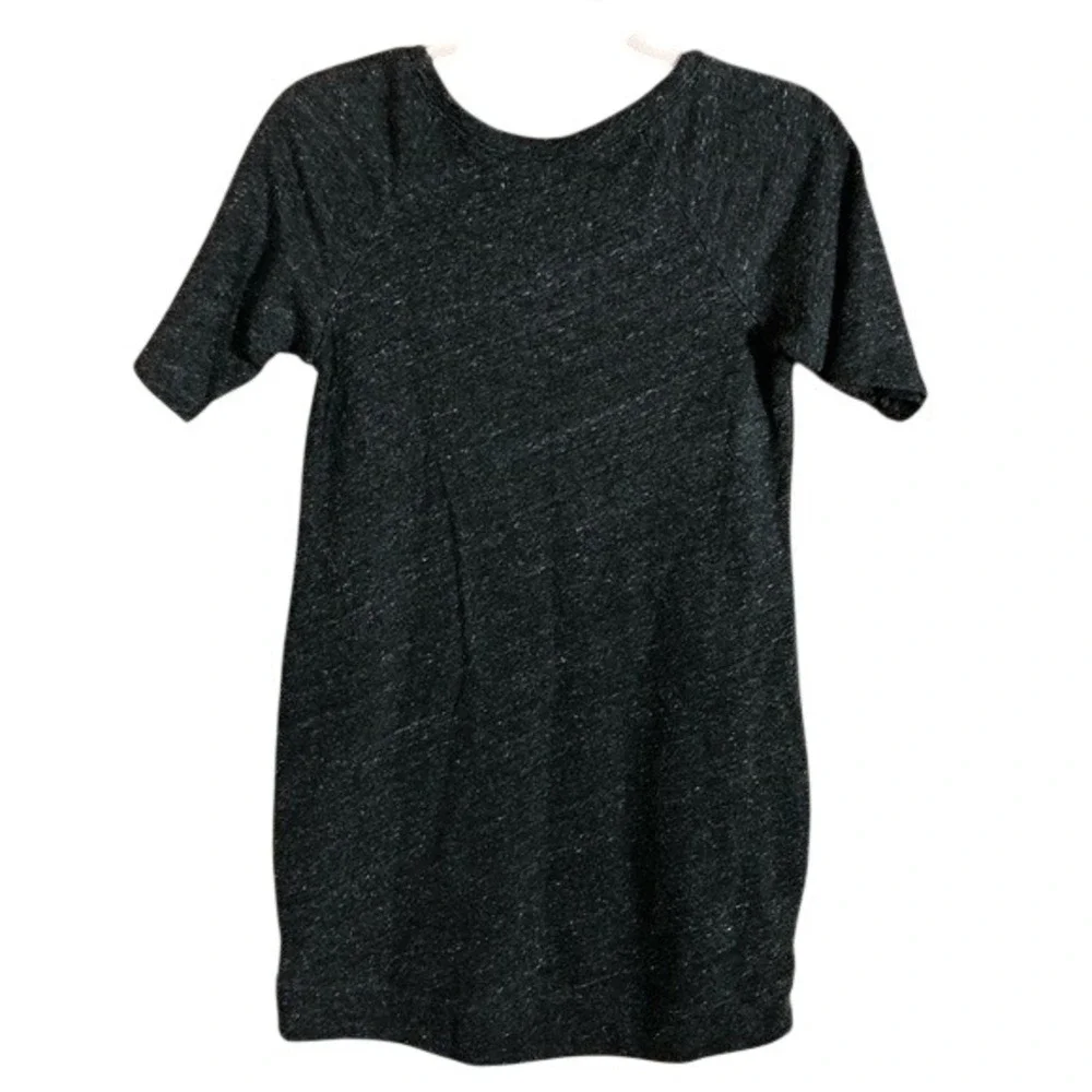 Abercrombie & Fitch Gray Heathered Raglan Short Sleeve‎ T-Shirt Dress XS